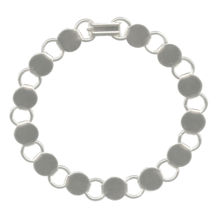 Silver Plated Bracelet Blanks - Click Image to Close